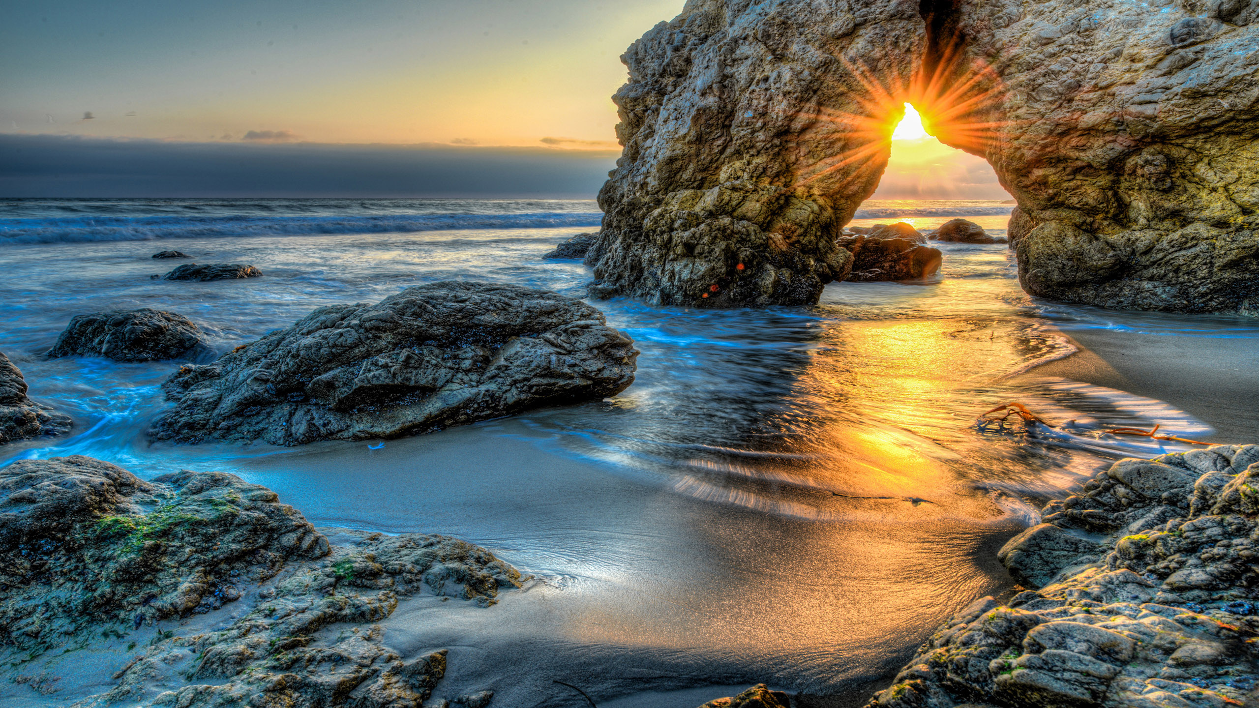 Sea Rock Sunset Wallpapers Hd 8364 : Wallpapers13