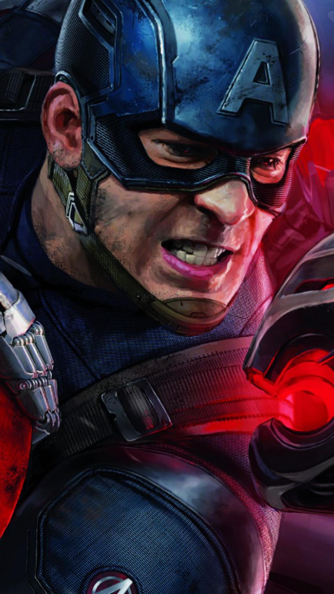 Captain America In Avengers Age Of Ultron Wallpaper
