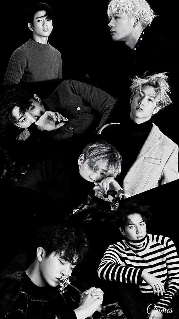 GOT7 B&W Wallpaper ❤️ made