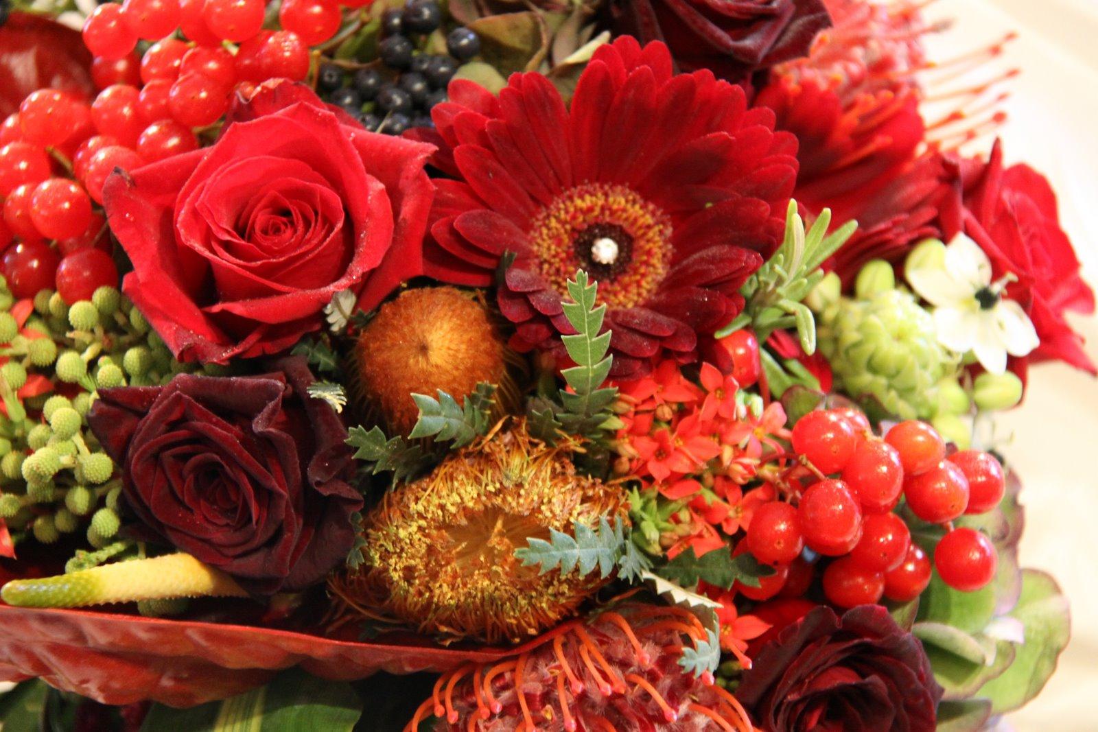 The Flower Magician: The Jewels of Autumn Wedding Bouquet