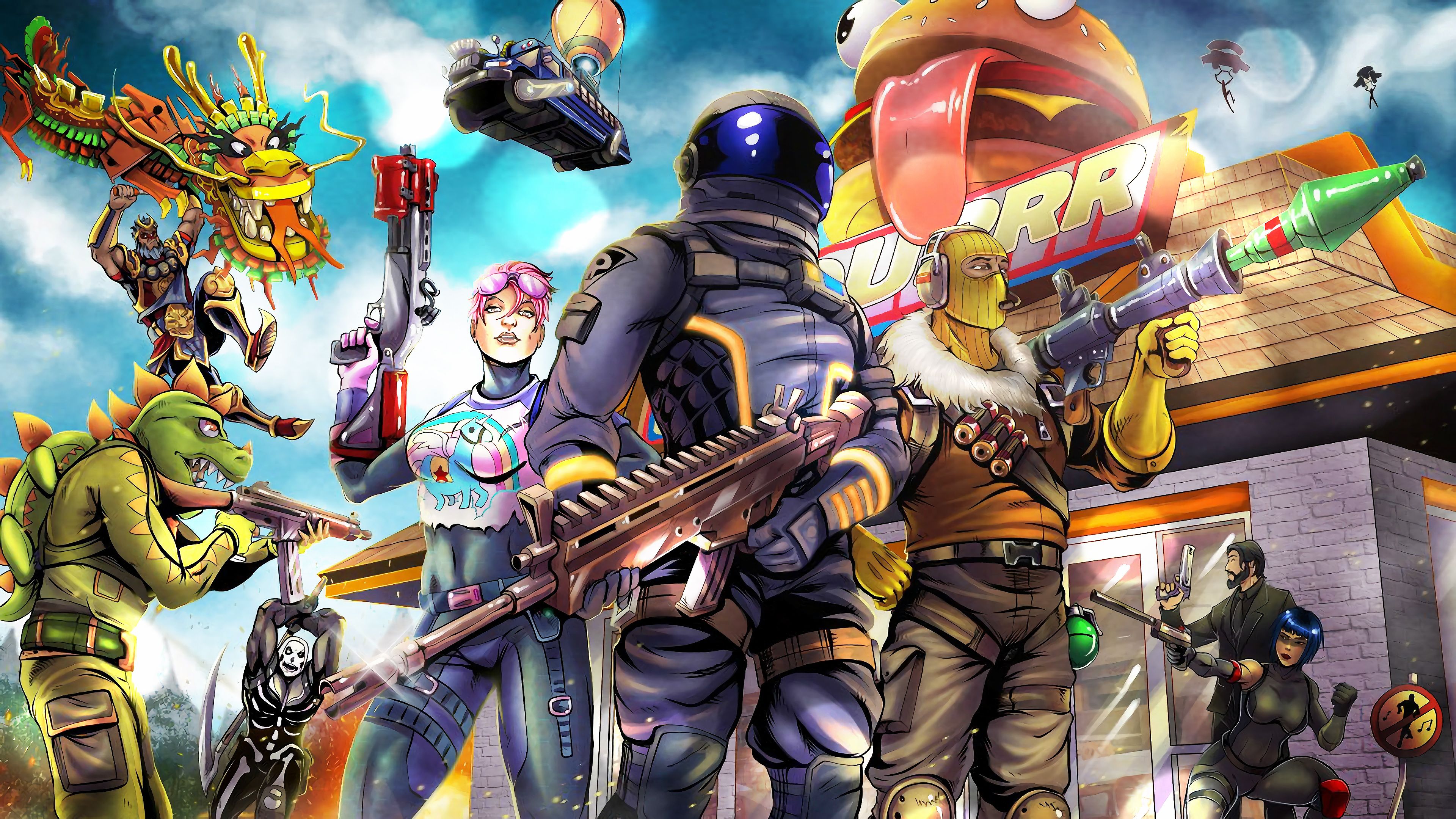 Gaming Fortnite Wallpapers Wallpaper Cave