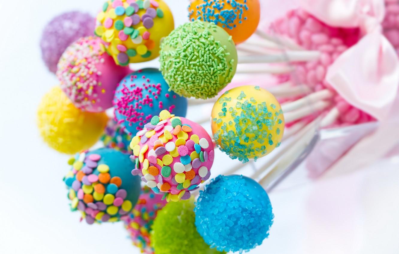 Wallpaper colorful, candy, lollipops, sweet, candy image