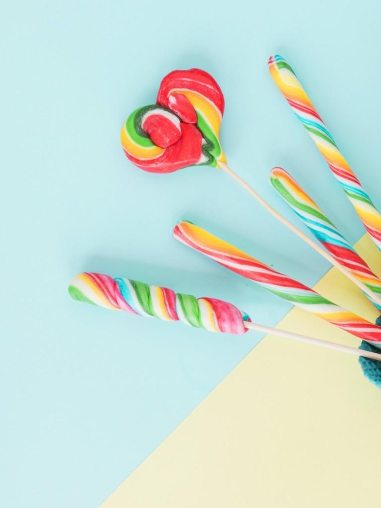 Download 768x1024 Lollipops, Sweets, Candy Wallpaper
