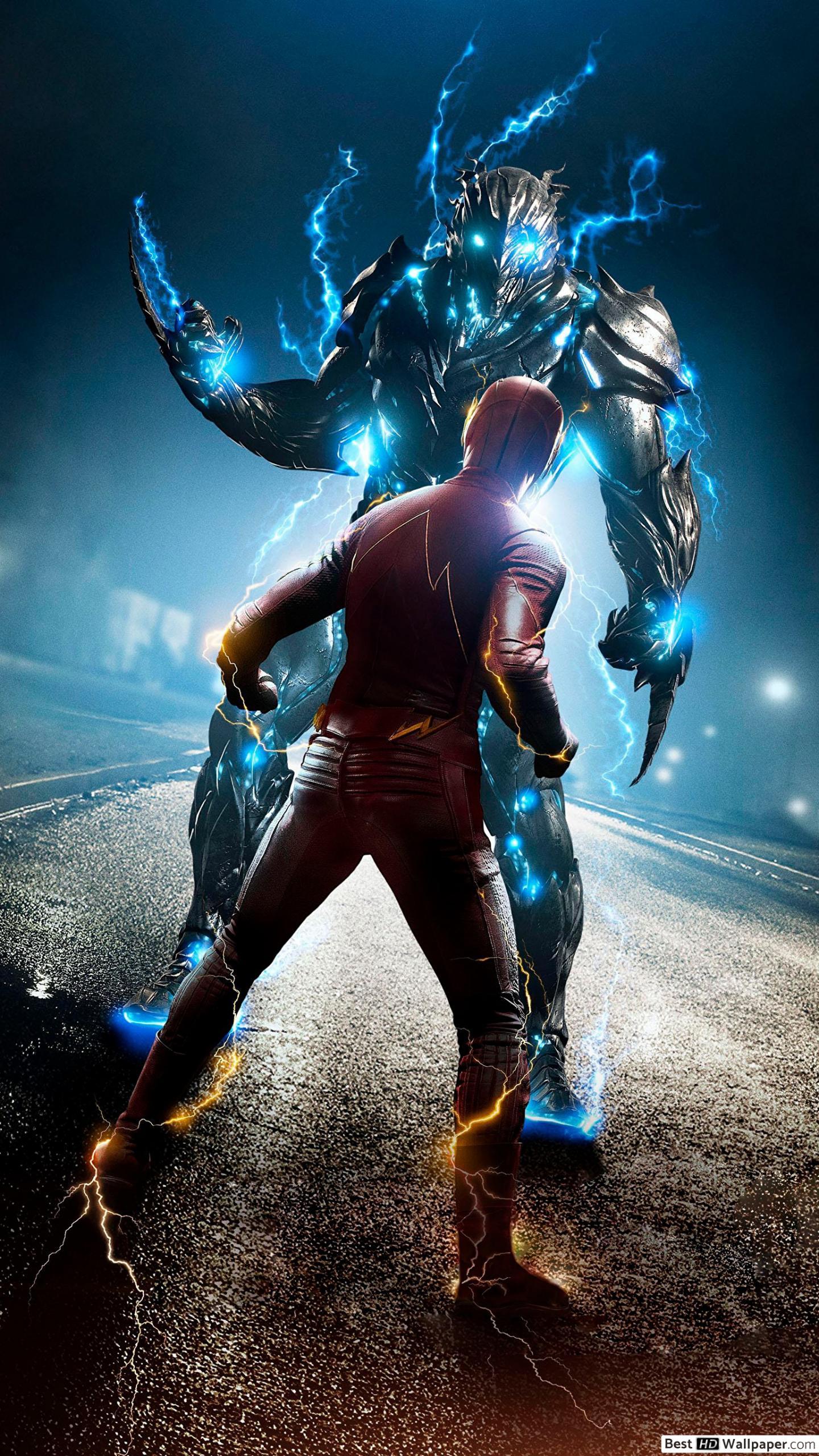 The Flash series with lightning demon HD