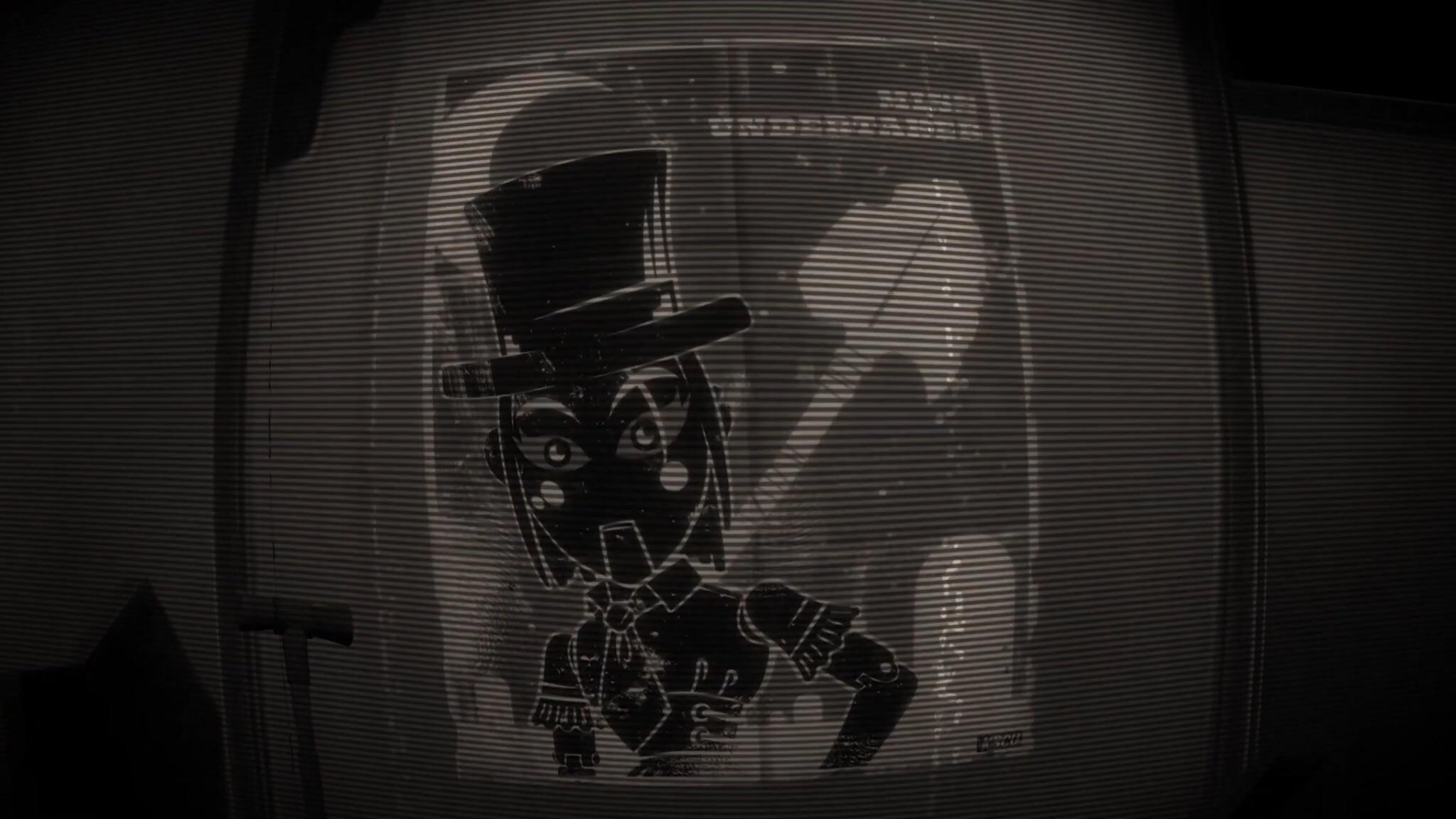 So this puppet name is “Miss Undertaker”. interesting