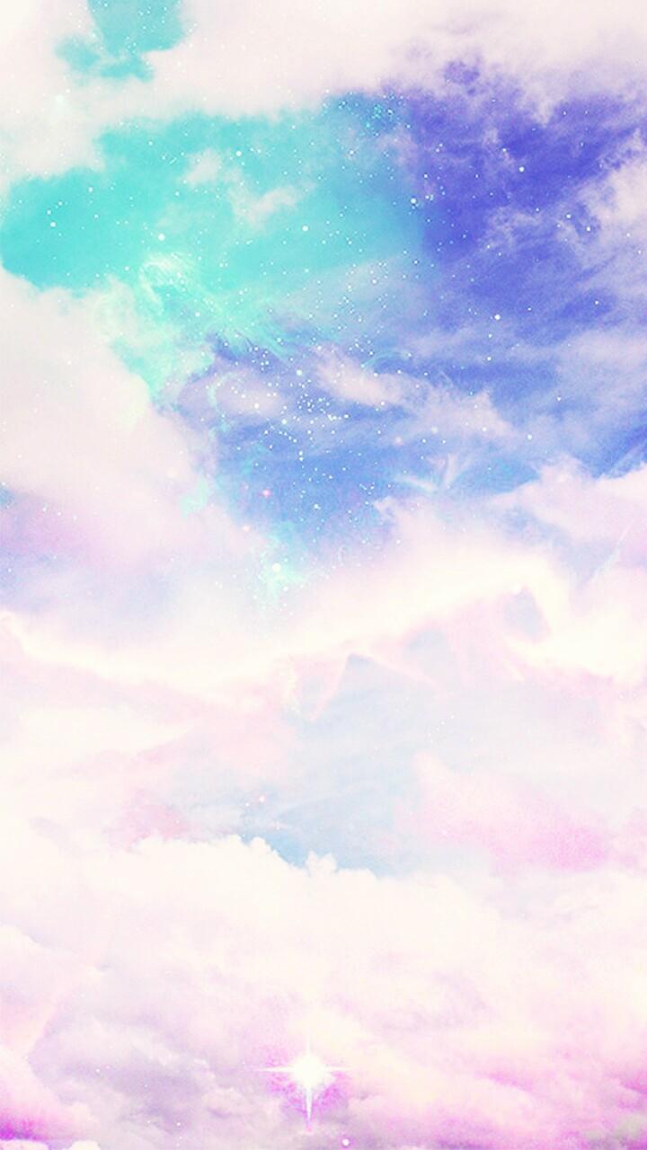 cotton candy, dream, galaxy, love, pastel, pink, sky, sweet