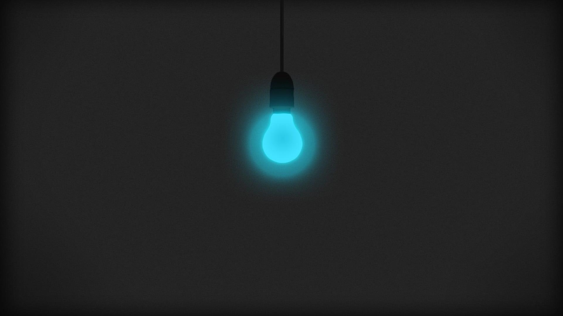 Incandescent light bulb, minimalism, lights HD wallpaper