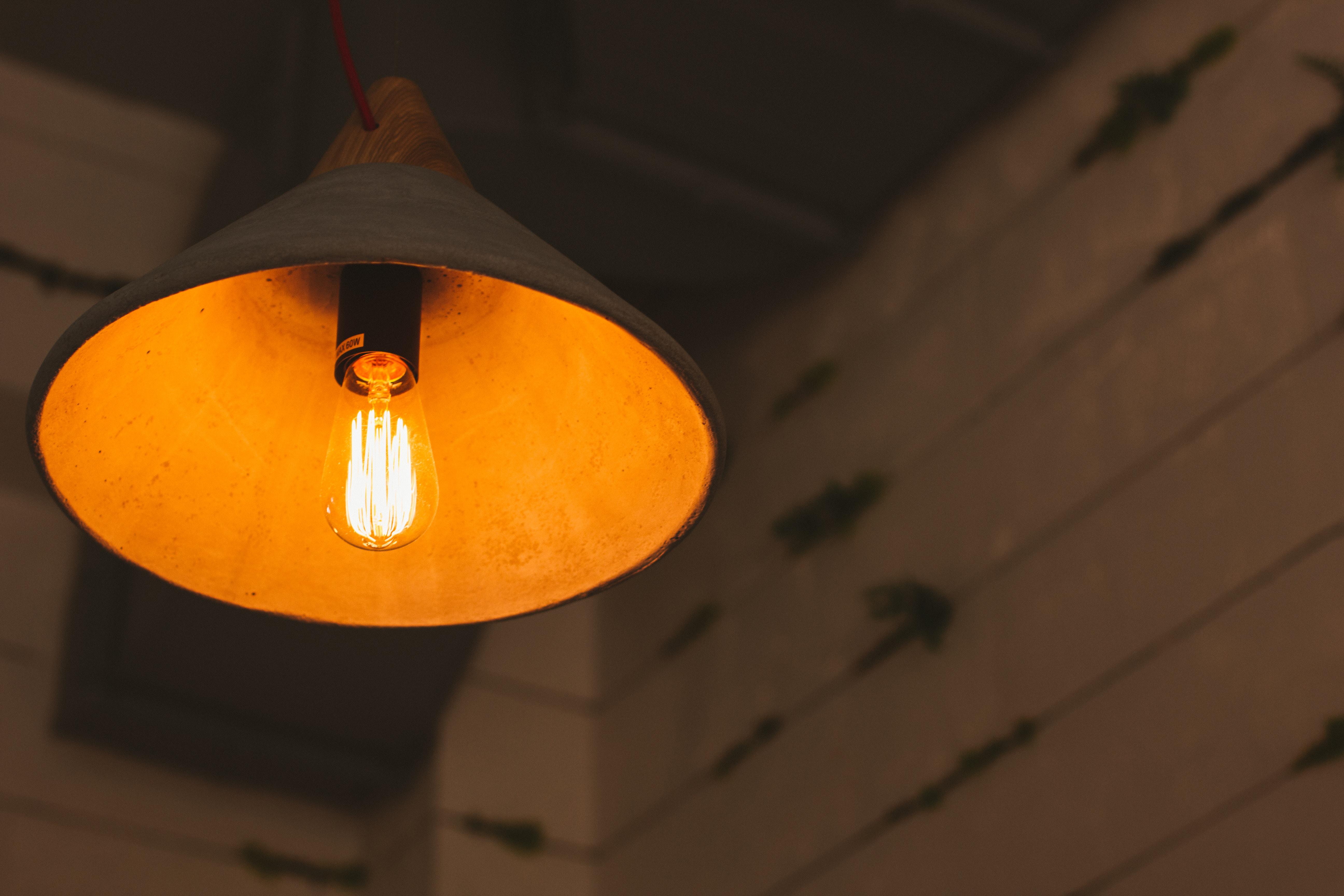 wallpaper light bulb, lamp, lamp shade, electricity, light