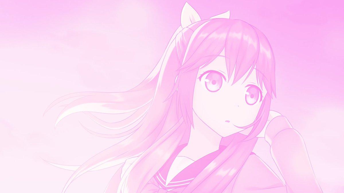 Wallpaper ID 167108  cute pink girl anime free download