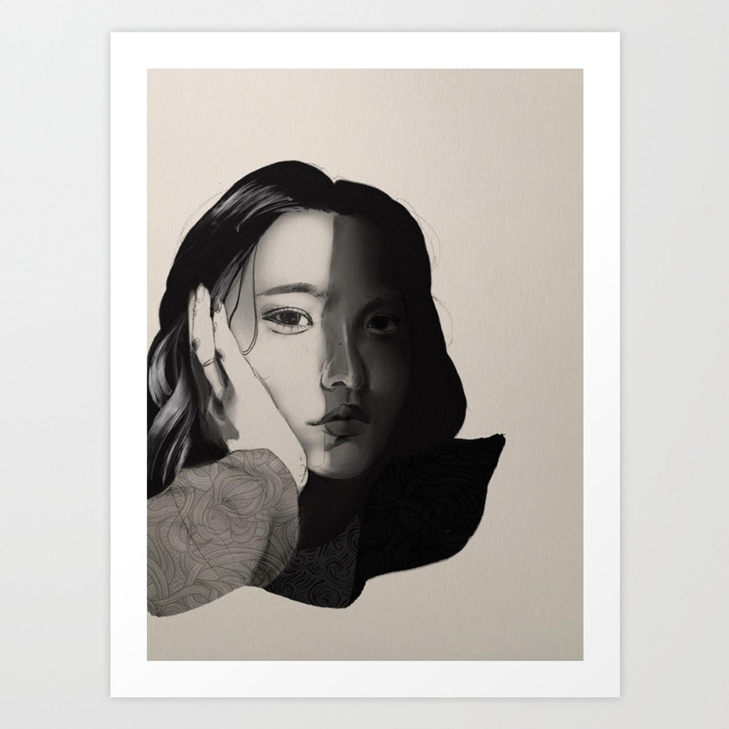 Kim Yerim - 김예림 Art Print
