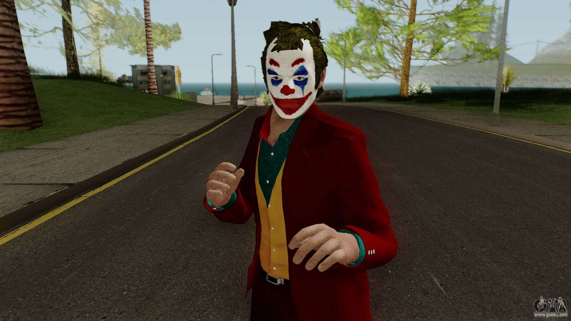 Joker 2019 Skin for GTA San Andreas [1920x1080]