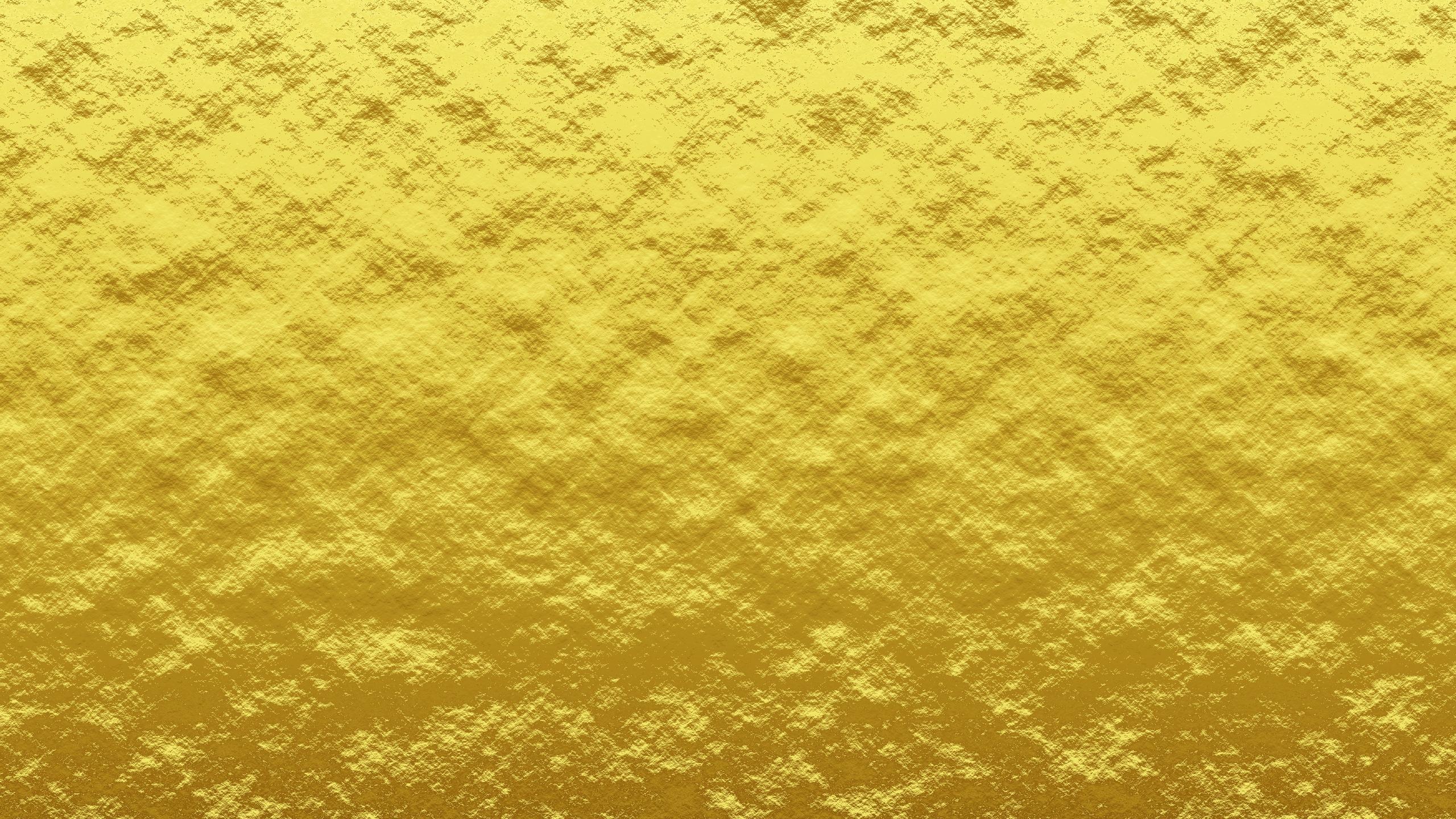 Download wallpaper 2560x1440 yellow, roughness, texture