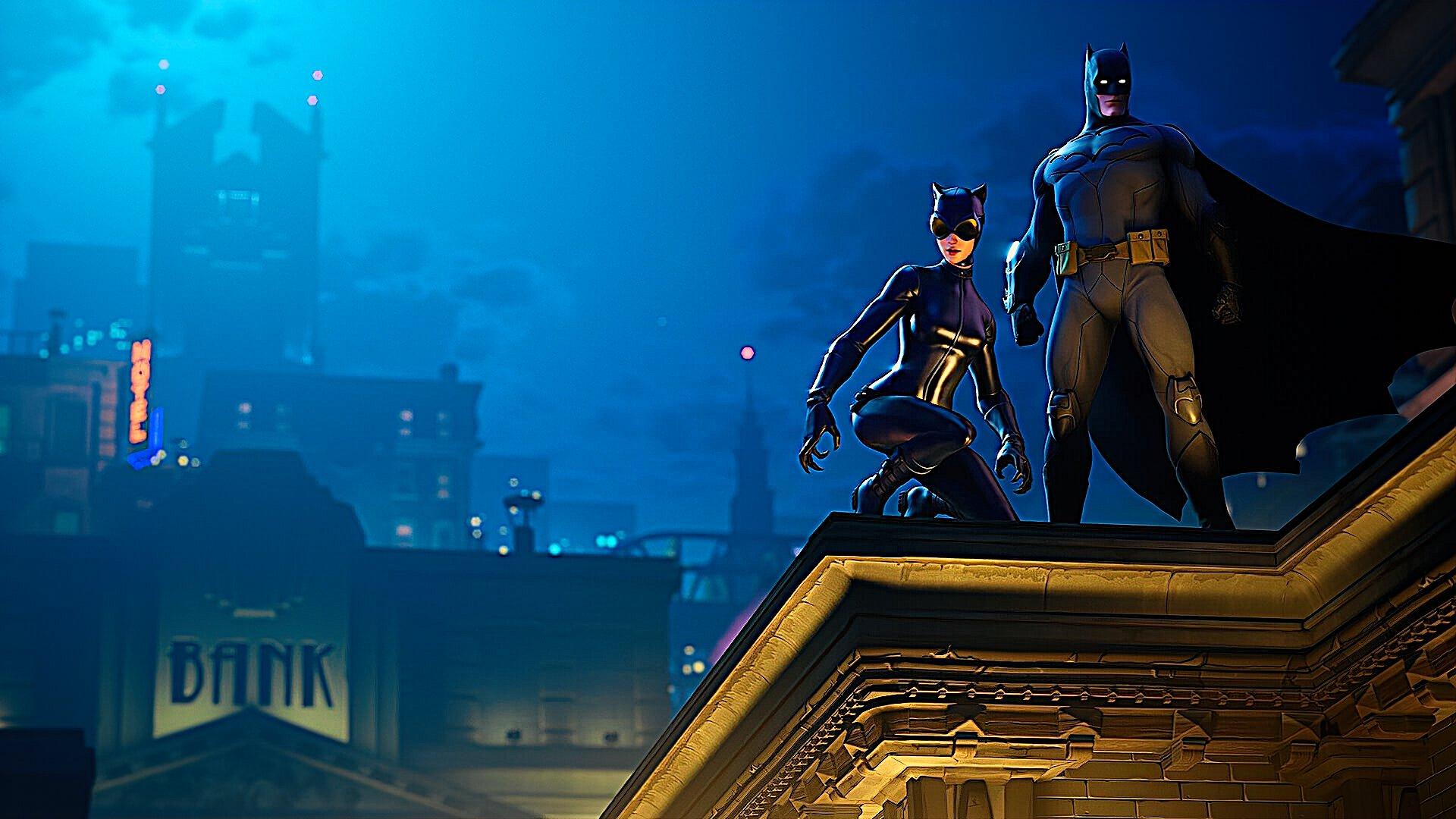 Fortnite X Batman Crossover Wallpaper • L2pbomb