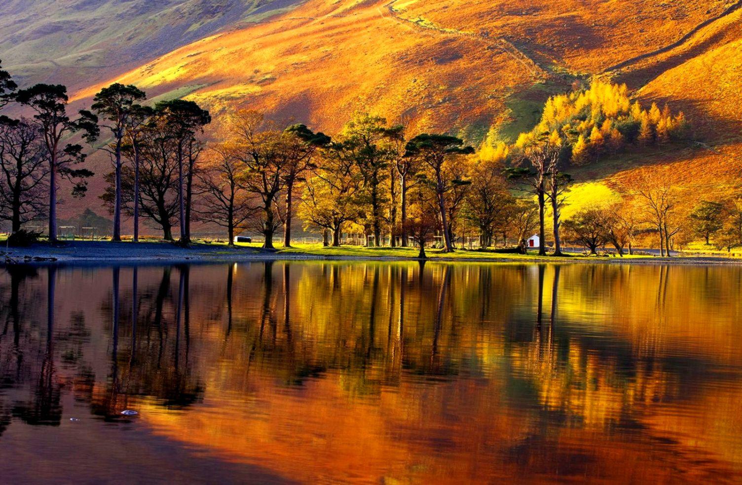 Beautiful Tranquil Lake Computer Wallpaper HD