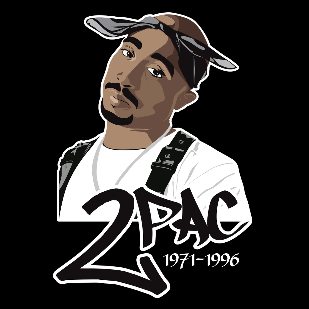 Free download Tupac 2Pac Shakur by chadtrutt [1024x1024]
