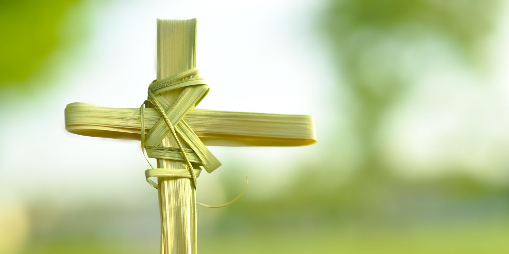 Palm Sunday Hosanna King Jesus Cross Hd Wallpaper