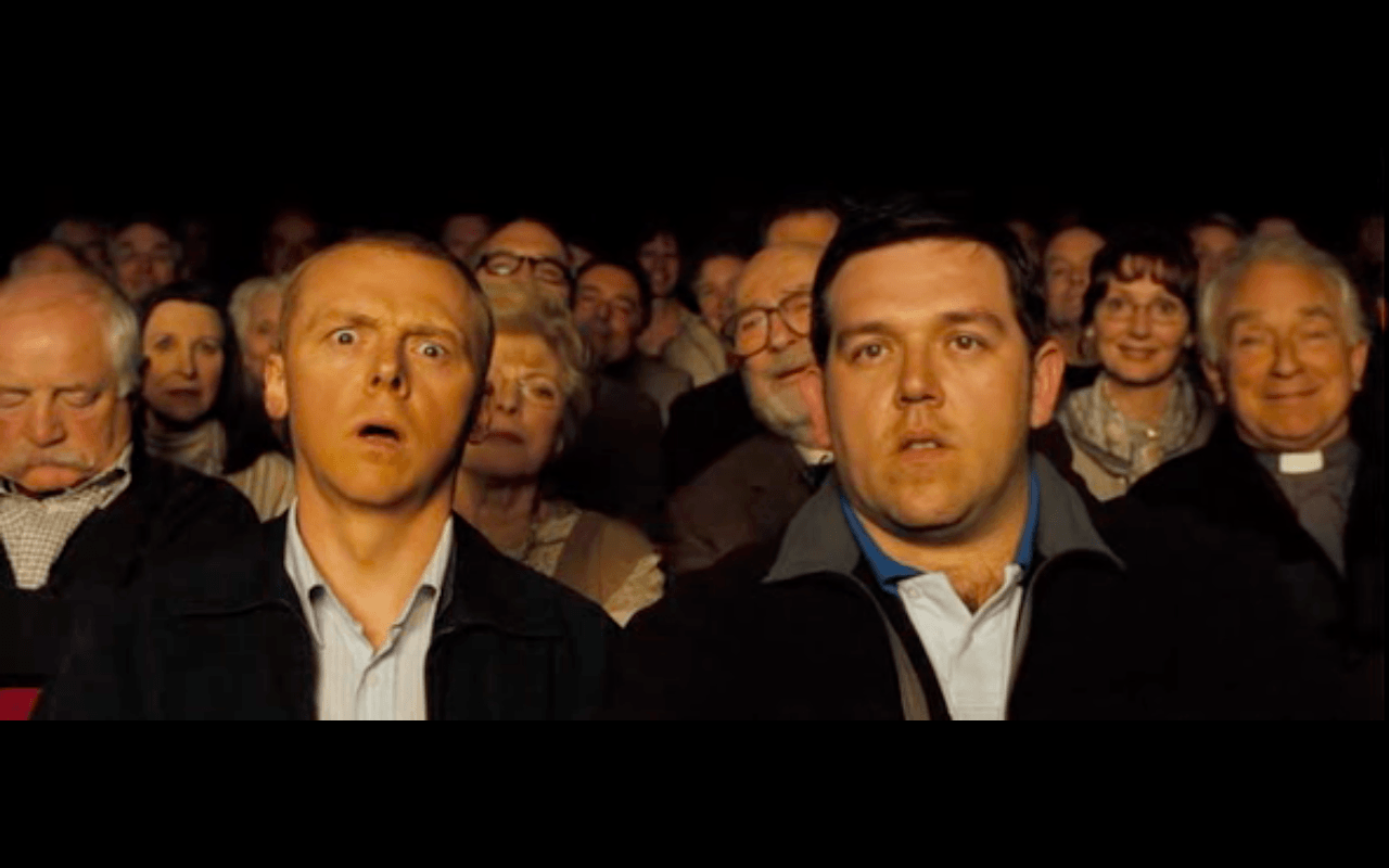 Simon Pegg and Nick Frost Doing As They Do