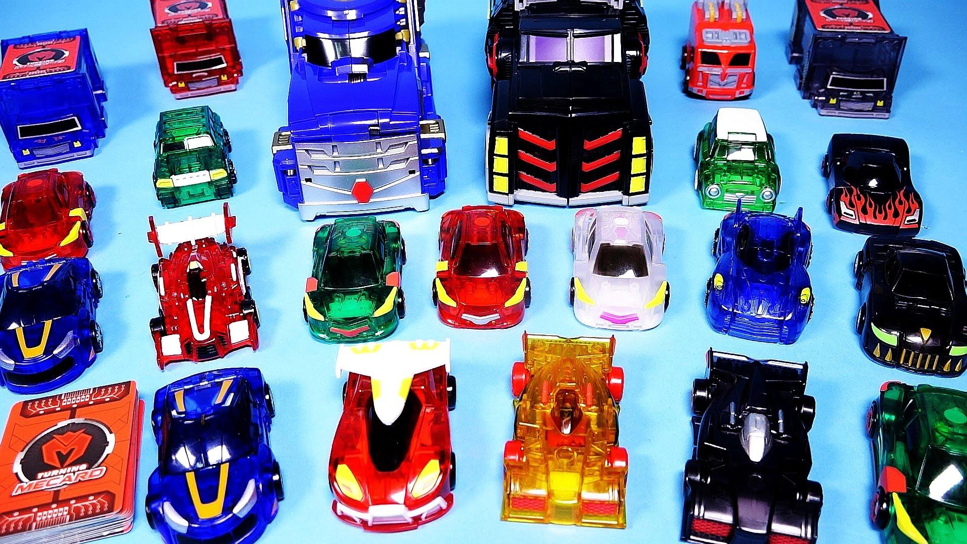 turning mecard toy cars