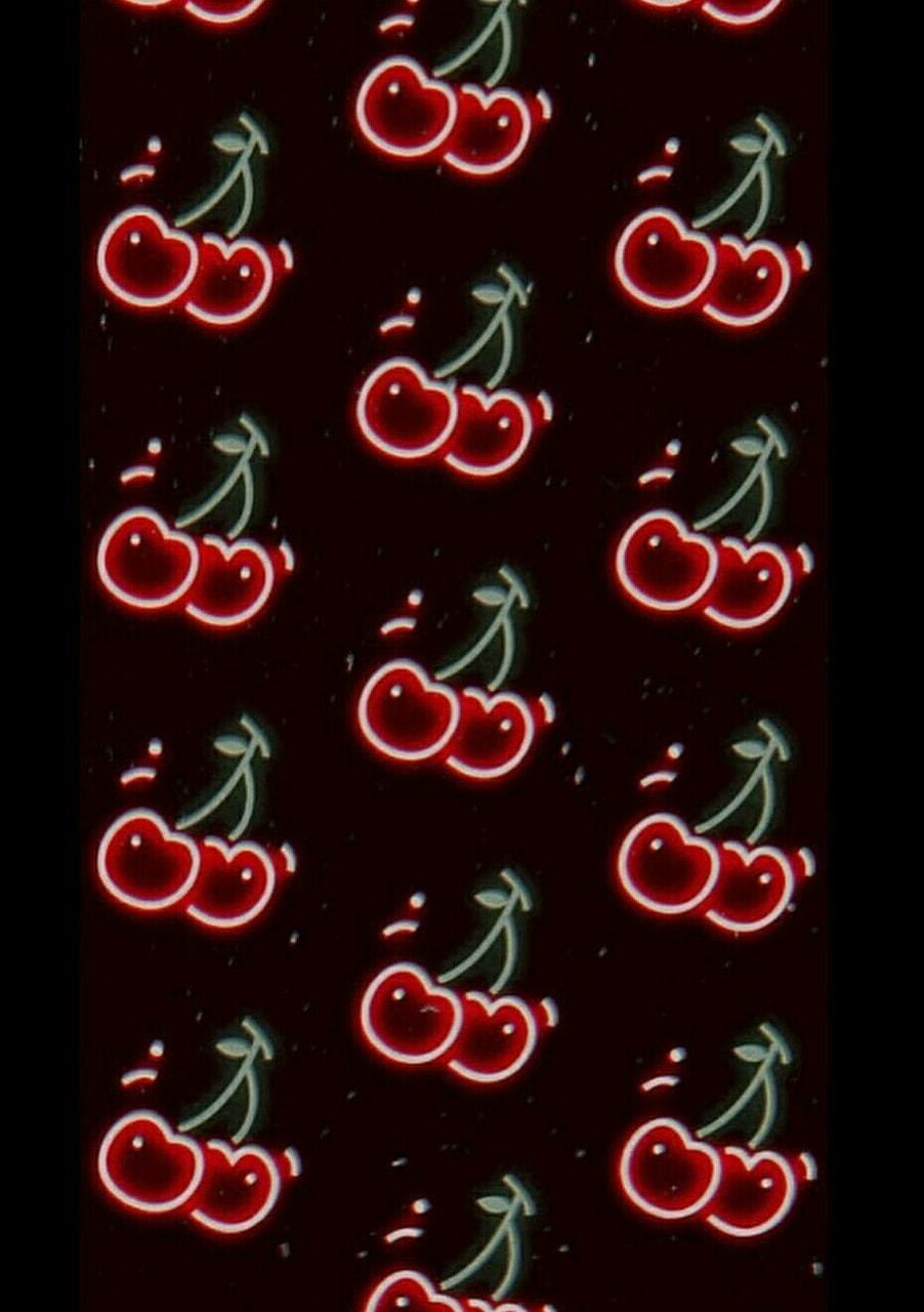 Wallpaper cherries discovered