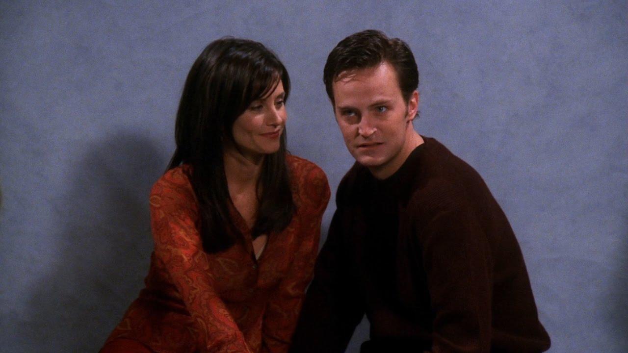 Friends & Monica's Engagement Picture