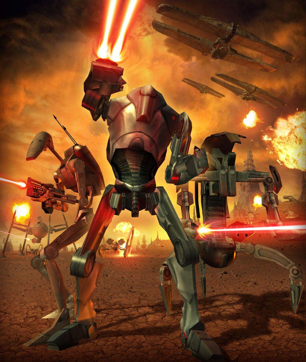 Separatist Droid Army. Star wars droids, Star wars image, Star wars