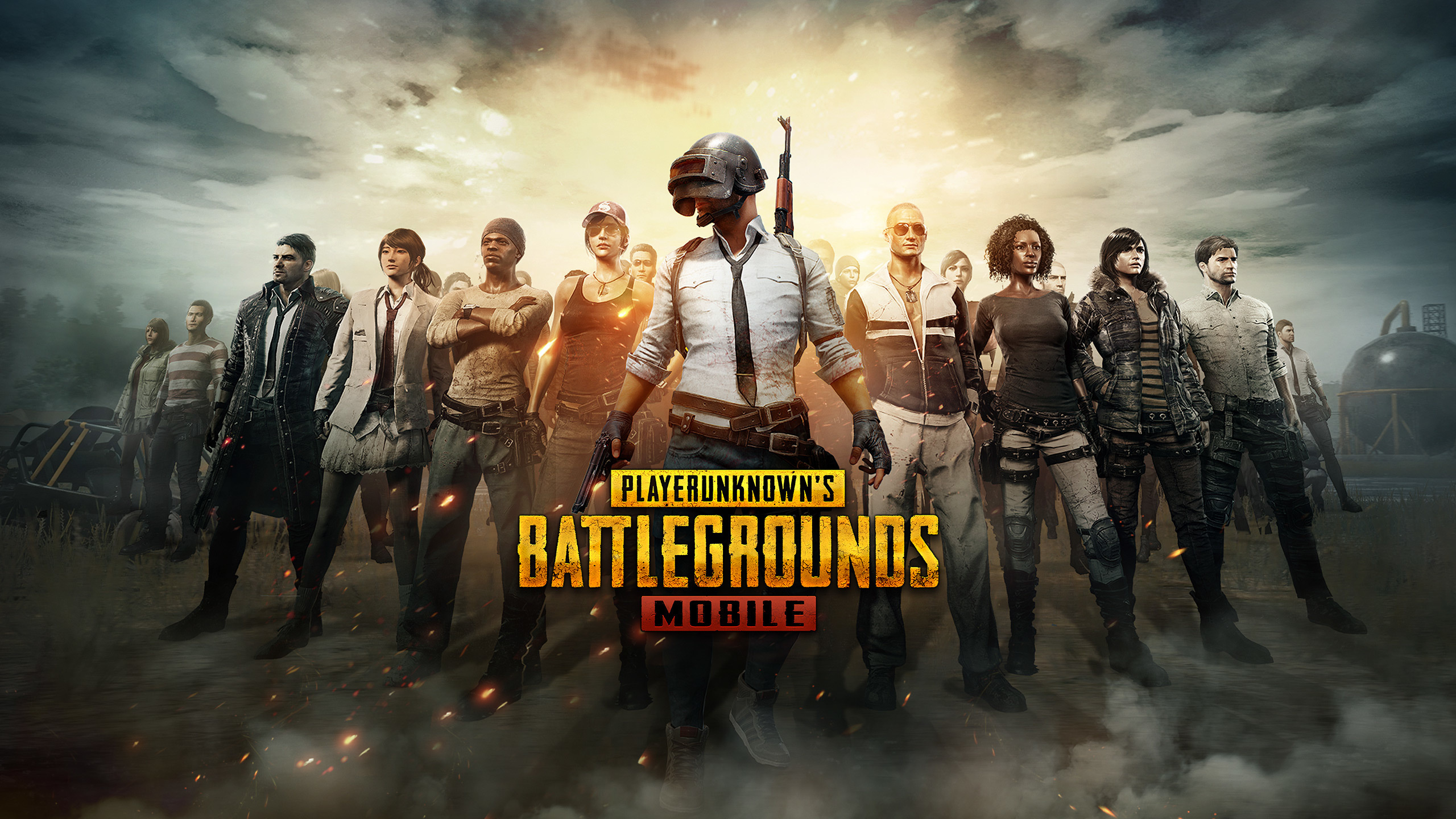 Download 2560x1440 wallpaper pubg mobile, android game