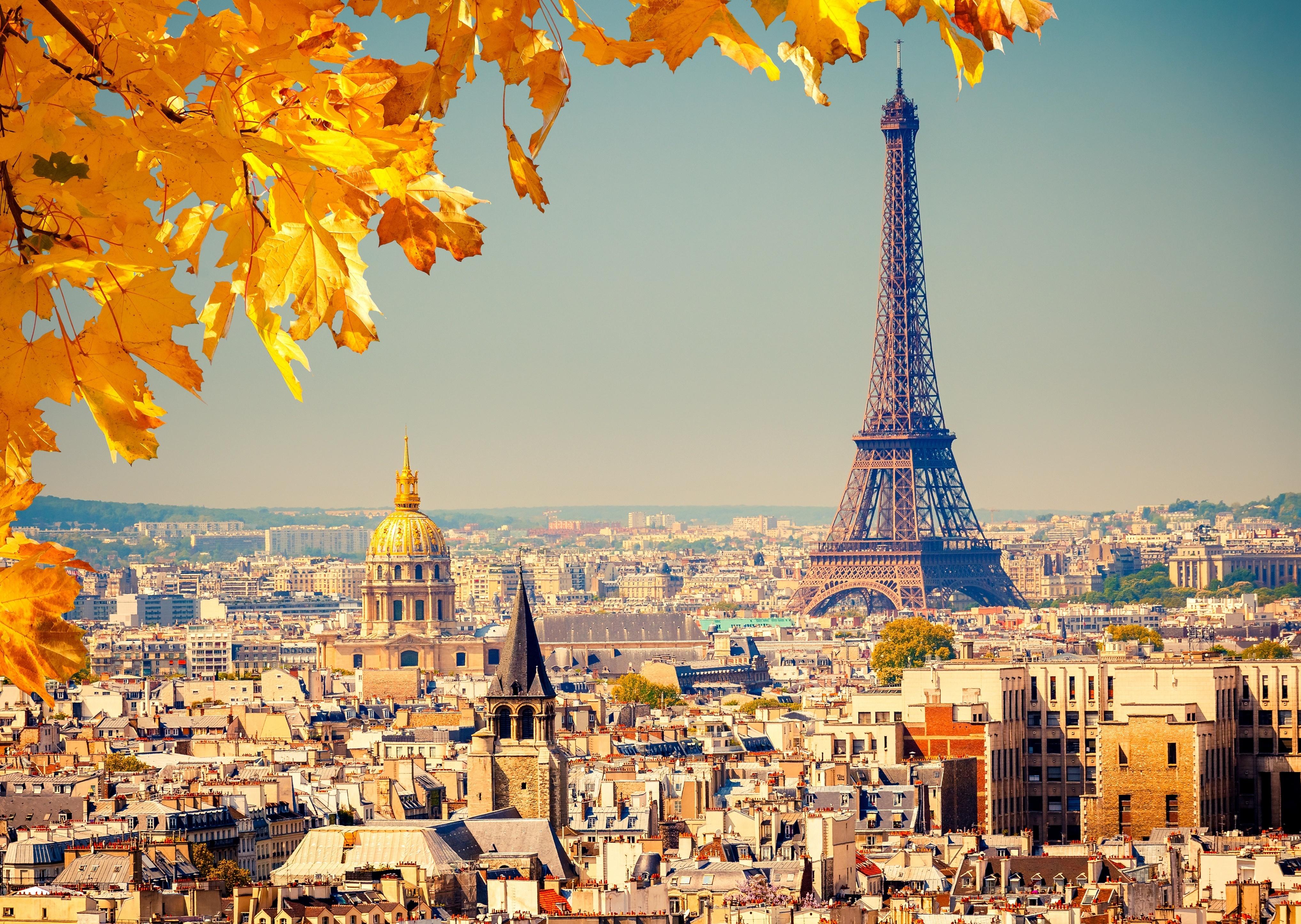 Free Download HD Pleasant Spring Paris Eiffel Tower Wallpaper