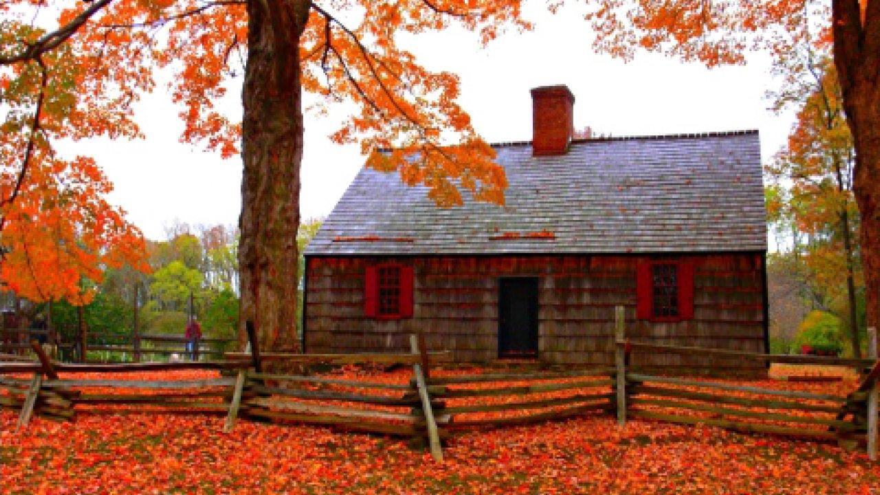Autumn, Cottage, HD Free Photo, Cool, Landscape Wallpaper