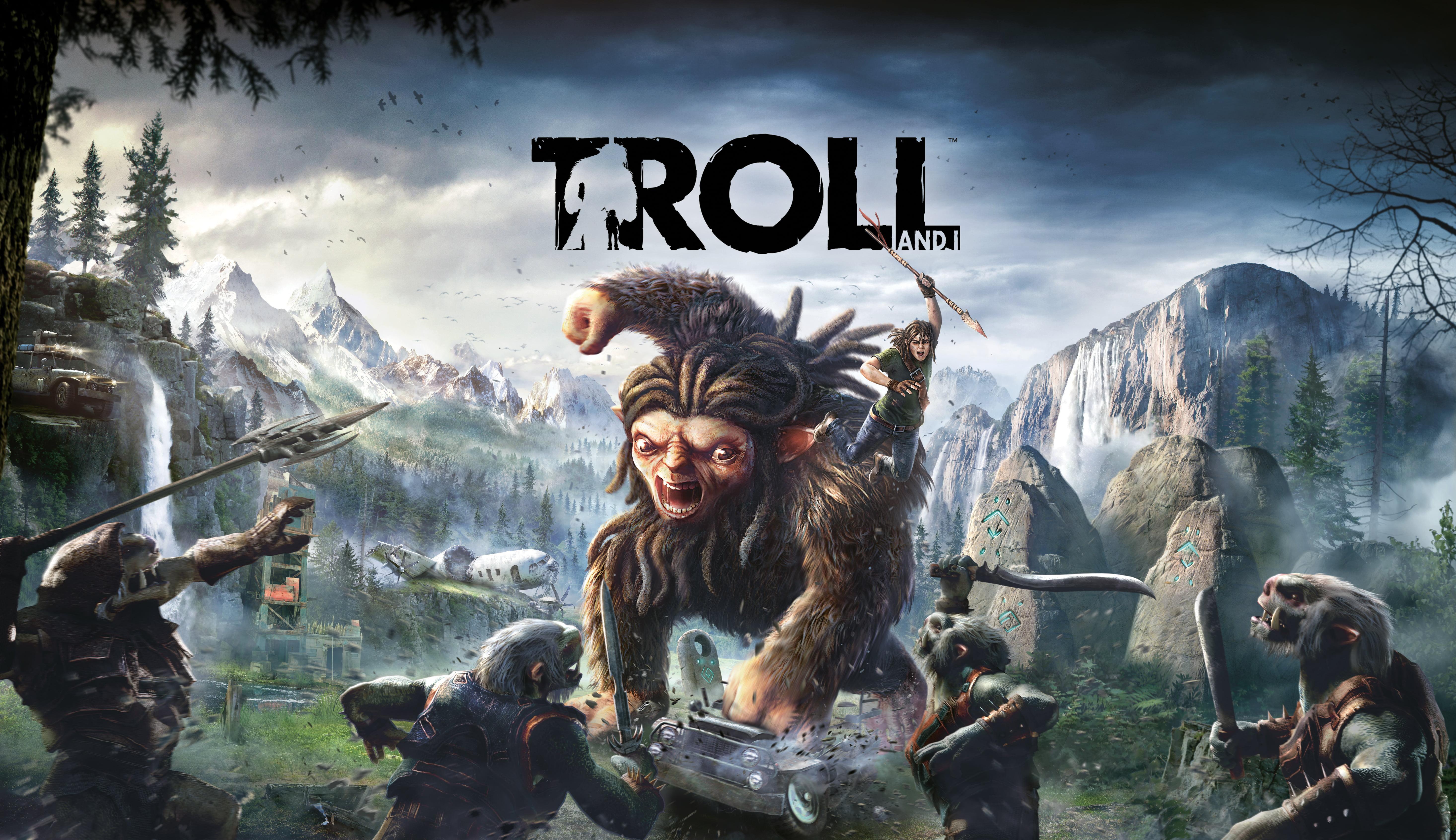 Black gorilla, trolls, Troll Hunter, movies HD wallpaper