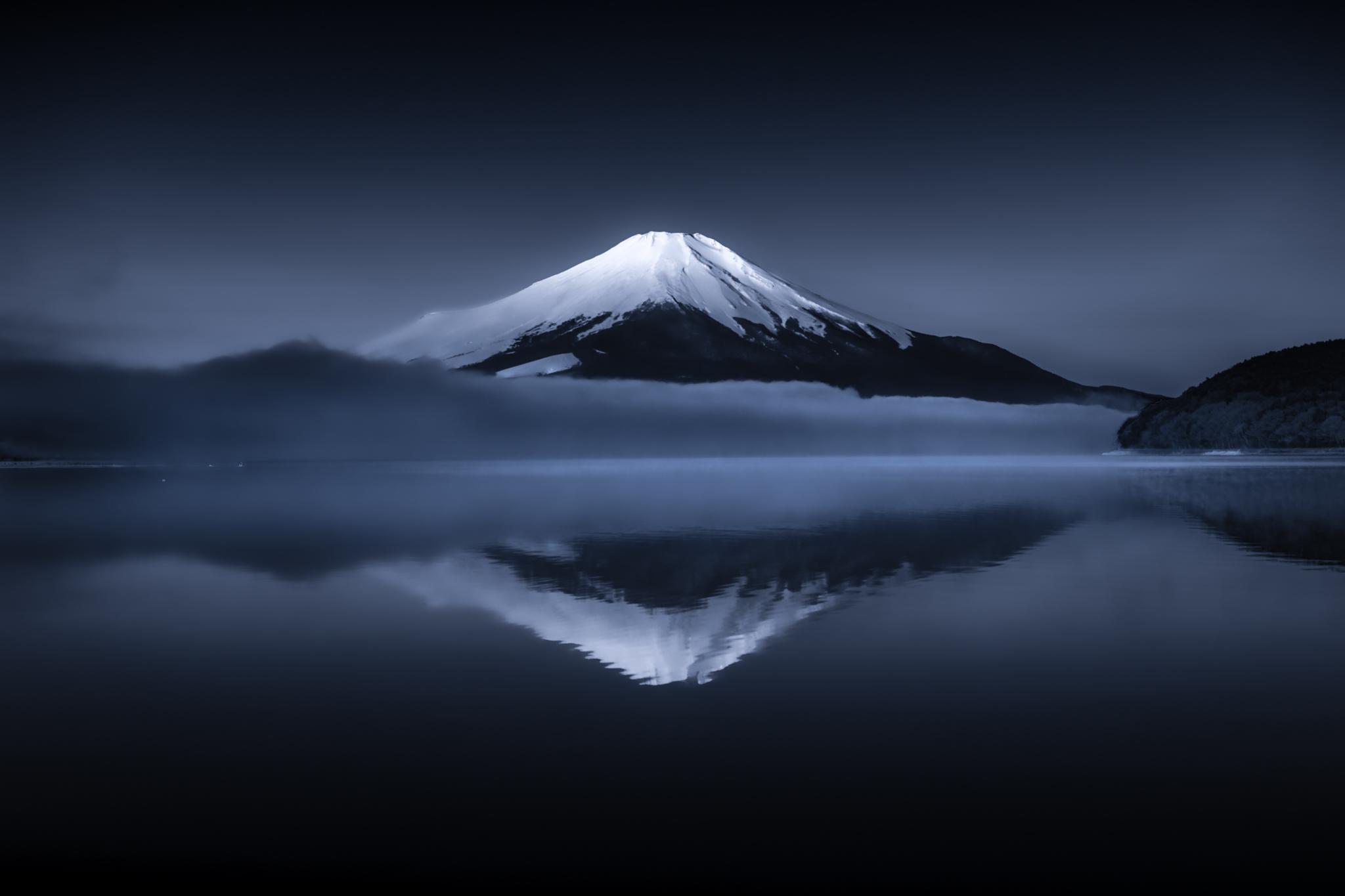 Mount Fuji Reflection Wallpaper, HD Nature 4K Wallpaper