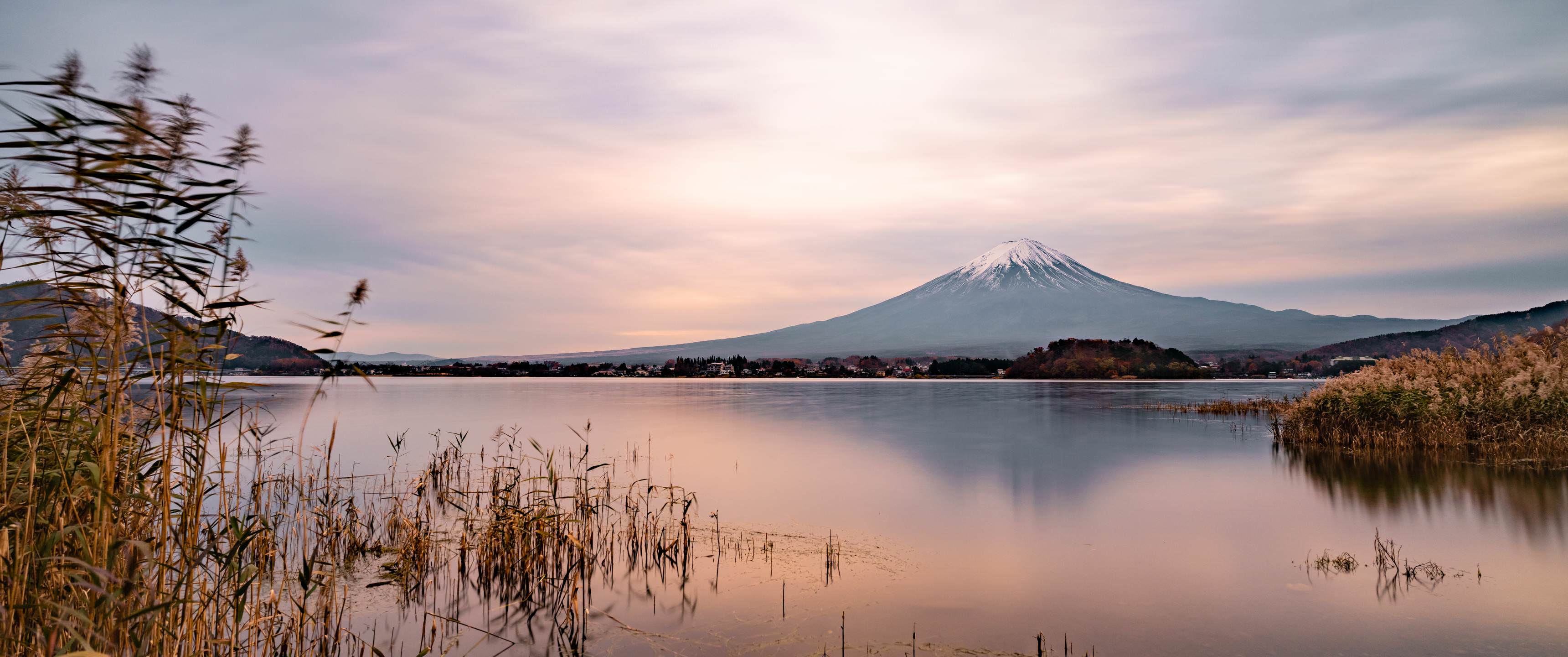 Mt. Fuji Tokyo, Japan [3440x1440]