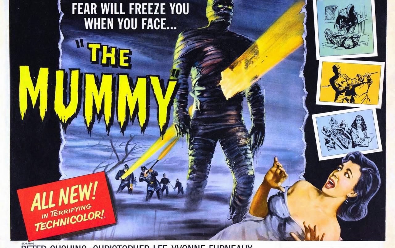 Vintage Cinema: The Mummy wallpaper. Vintage Cinema