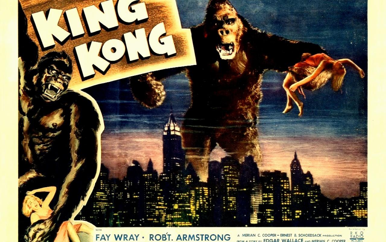 Vintage Cinema: King Kong wallpaper. Vintage Cinema: King Kong