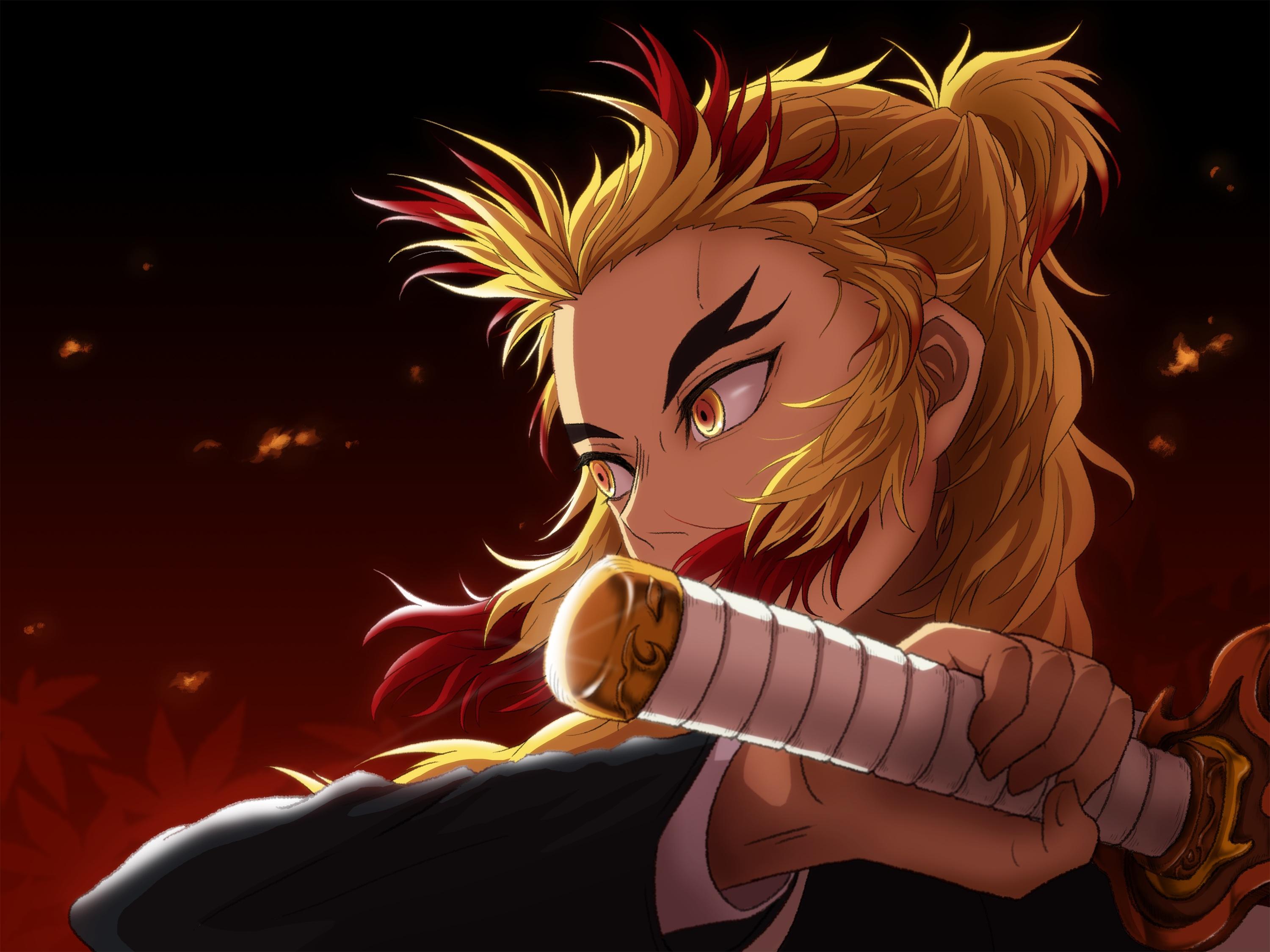 Kyojuro Rengoku Demon Slayer Wallpapers - Wallpaper Cave