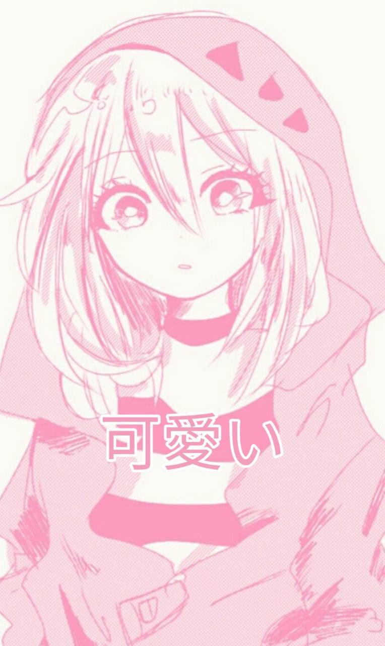 Pink Background Aesthetic Anime gambar ke 6