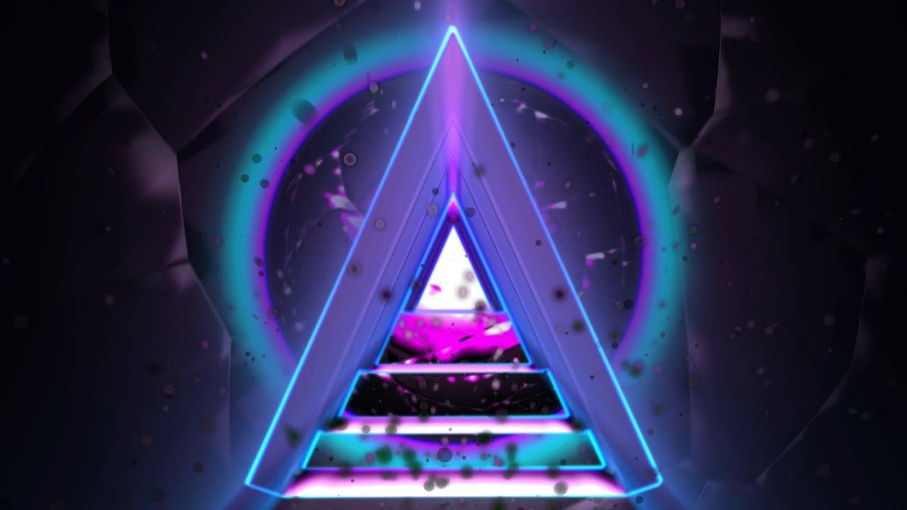 4K Classic Retro Triangle ▲ #AAVFX Moving Background ▲ #VJLOOP Wallpaper