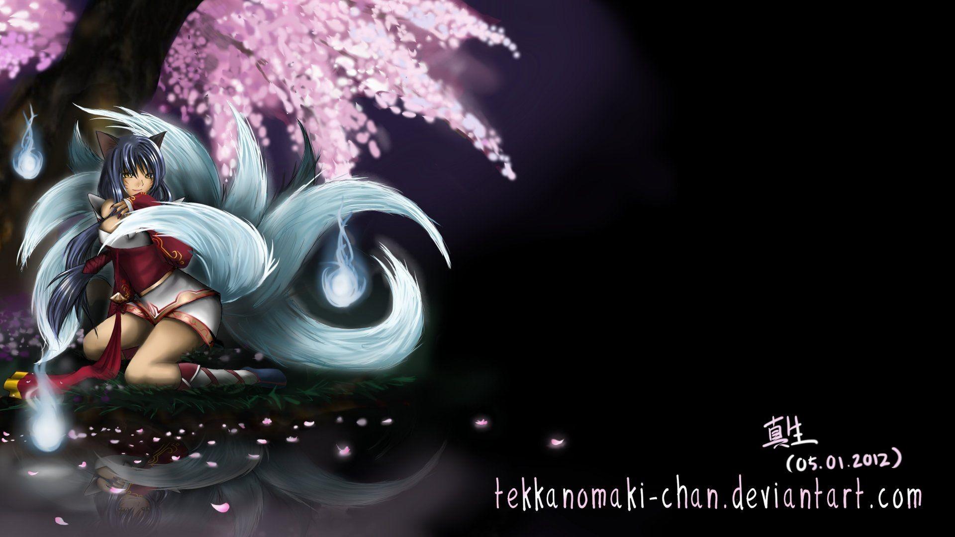 Naruto Nine Tailed Fox Wallpaper background picture