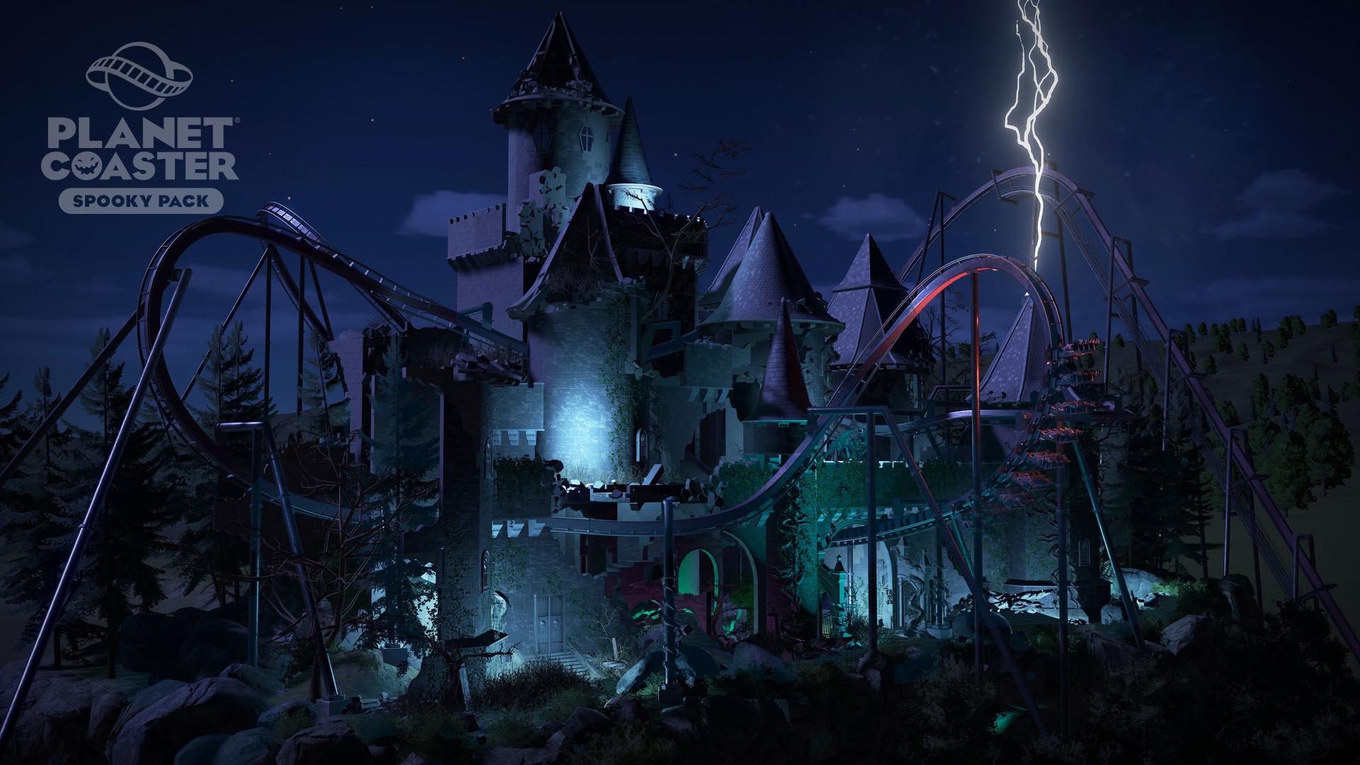 Planet Coaster: Spooky Pack (2017) promotional art