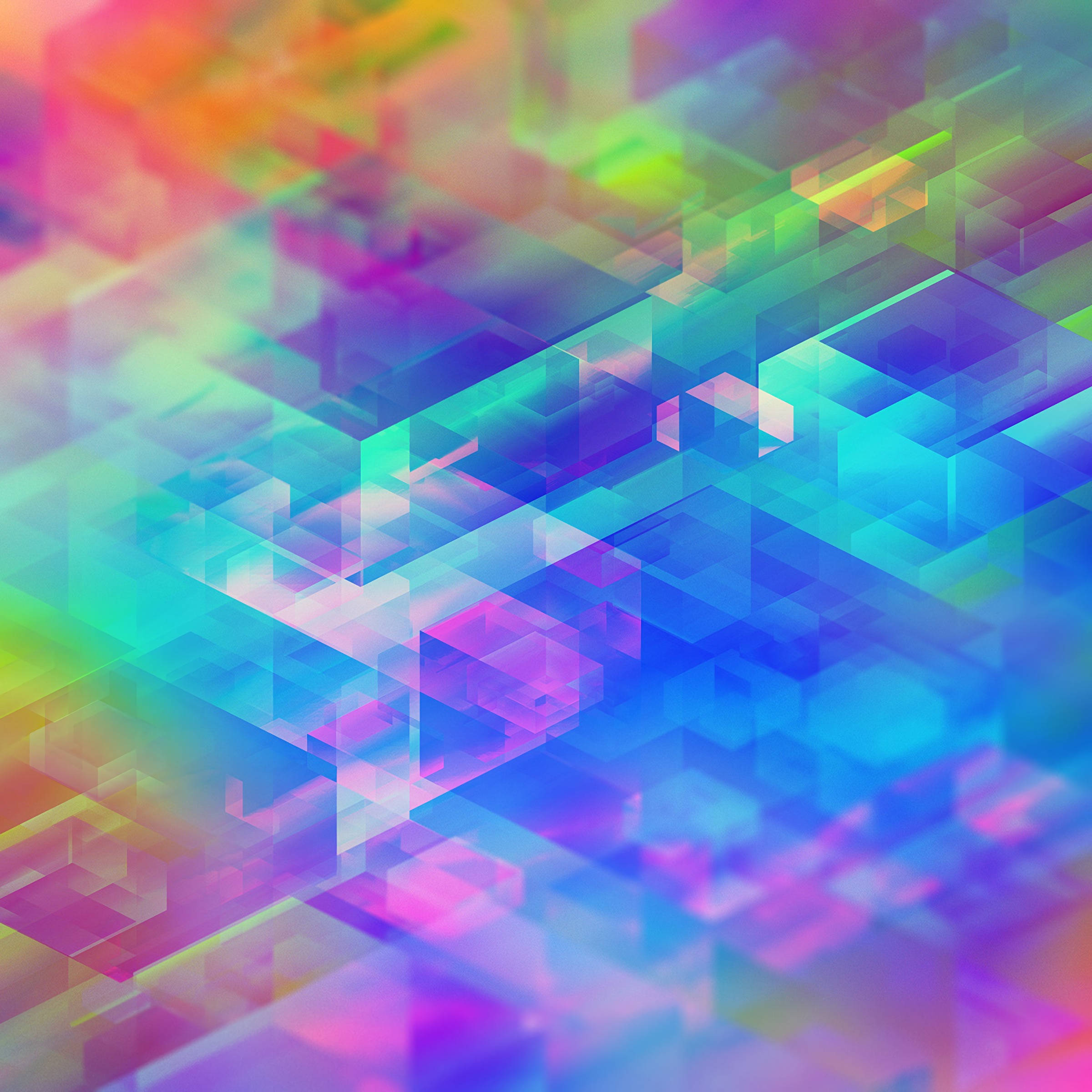Download wallpaper 2400x2400 abstraction, colorful, bright