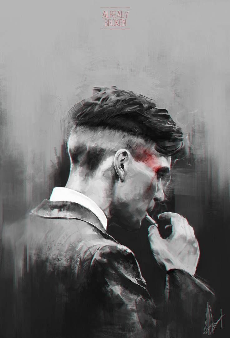 Tommy Shelby by Irishmellow. Peaky blinders poster