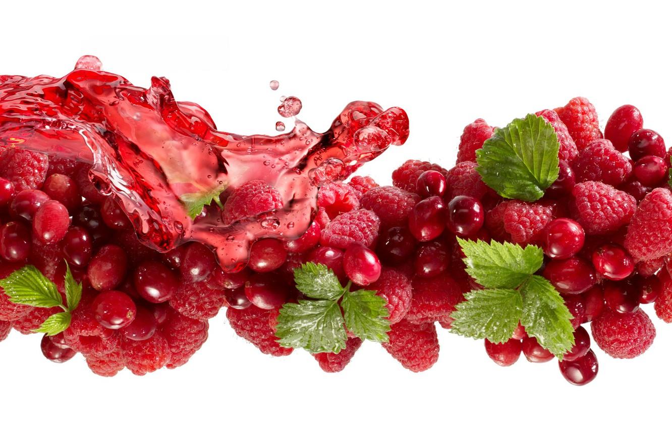Wallpaper raspberry, juice, cranberry image for desktop