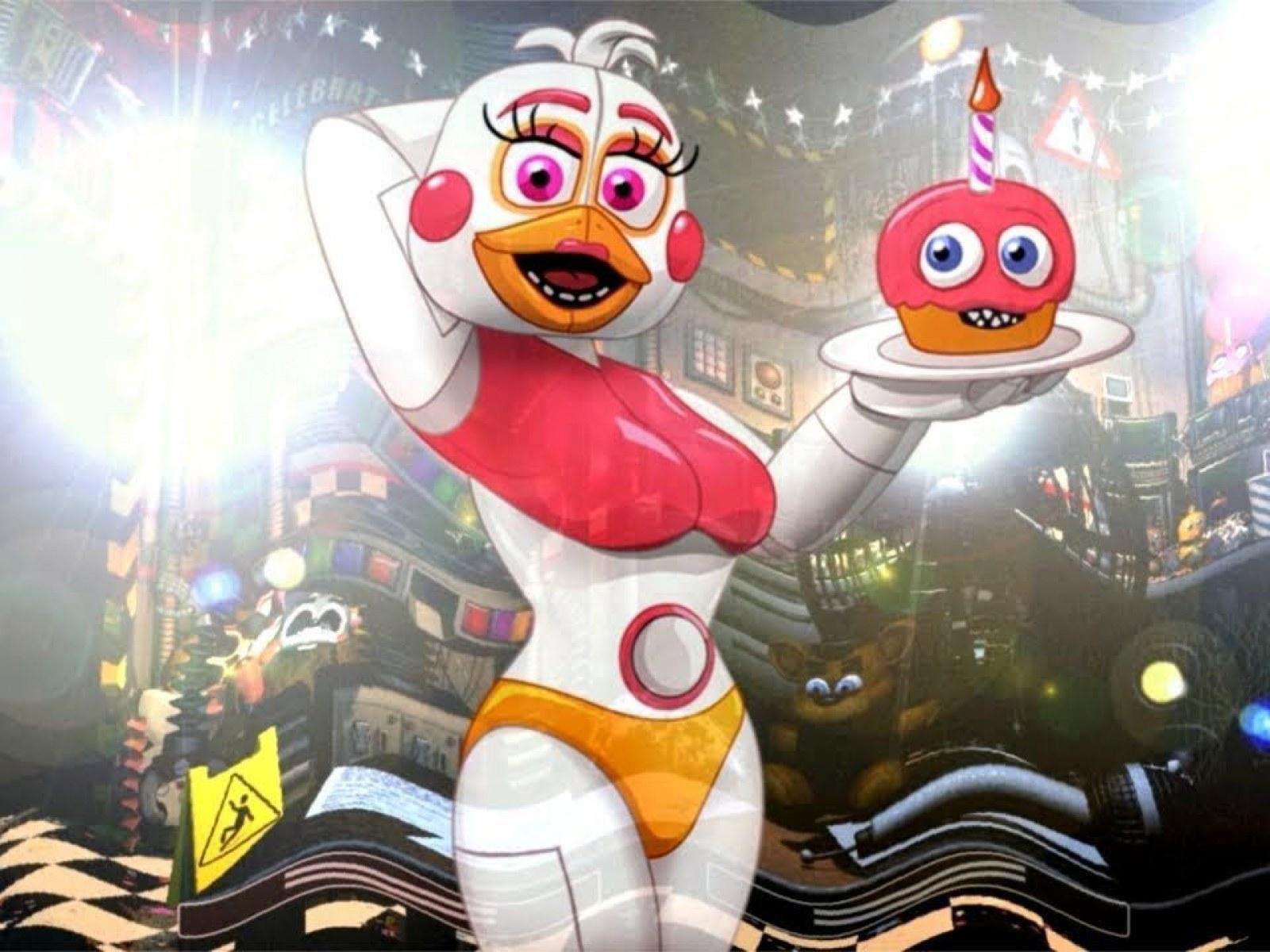 funtime chica teaser render (fanmade) by herogollum on on funtime chica wallpapers