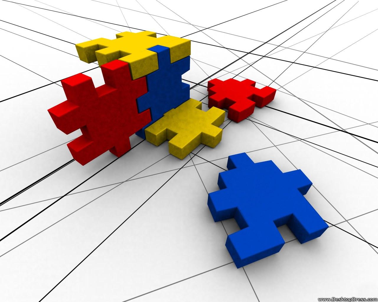 Desktop Wallpaper 3D Background Mondrian