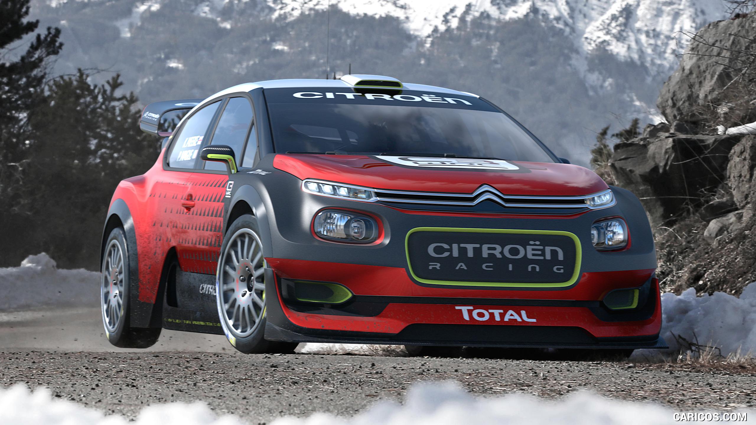 Citroen C3 WRC Concept Three Quarter. HD