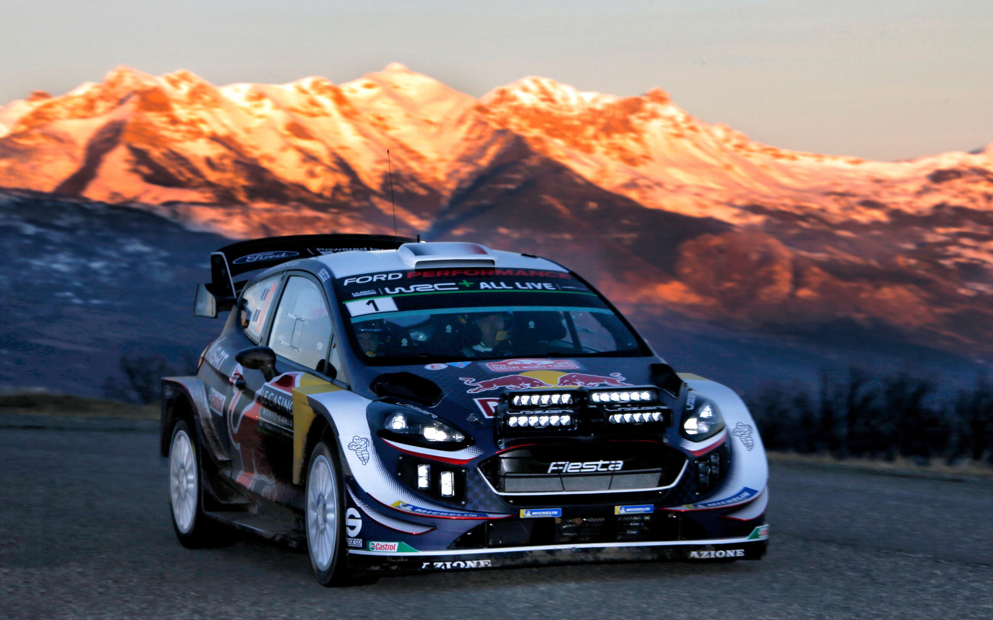Download wallpaper Sebastien Ogier, 4k, WRC, Rally Monte