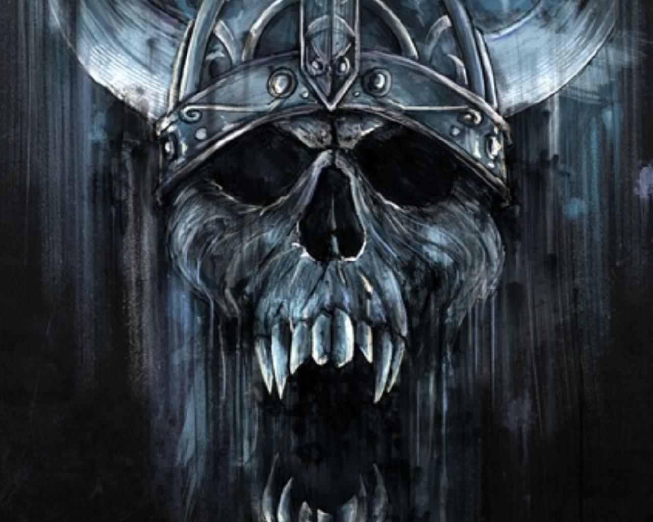 Hell Devil Death Skull Theme Wallpaper for Android