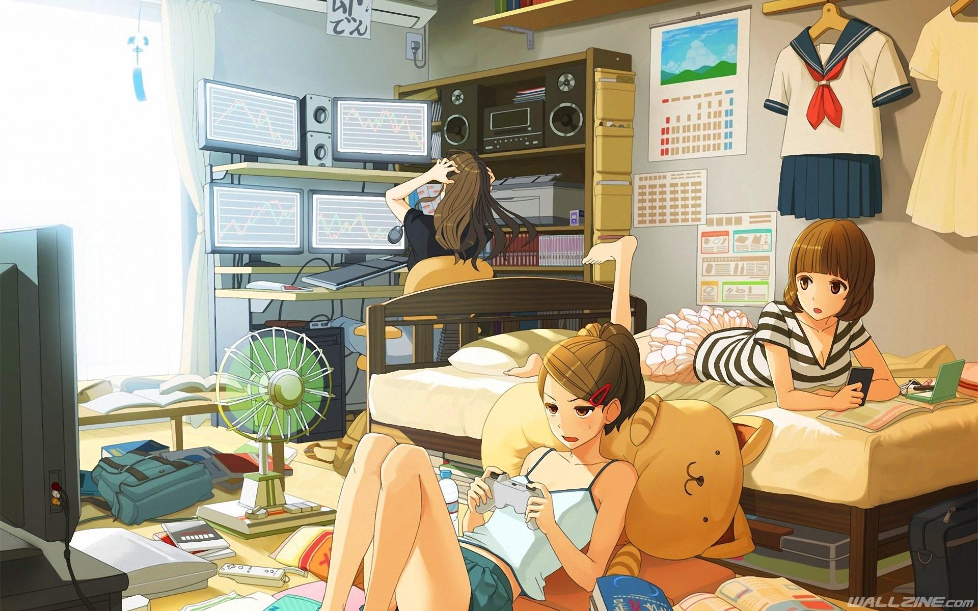 Anime Room Wallpaper