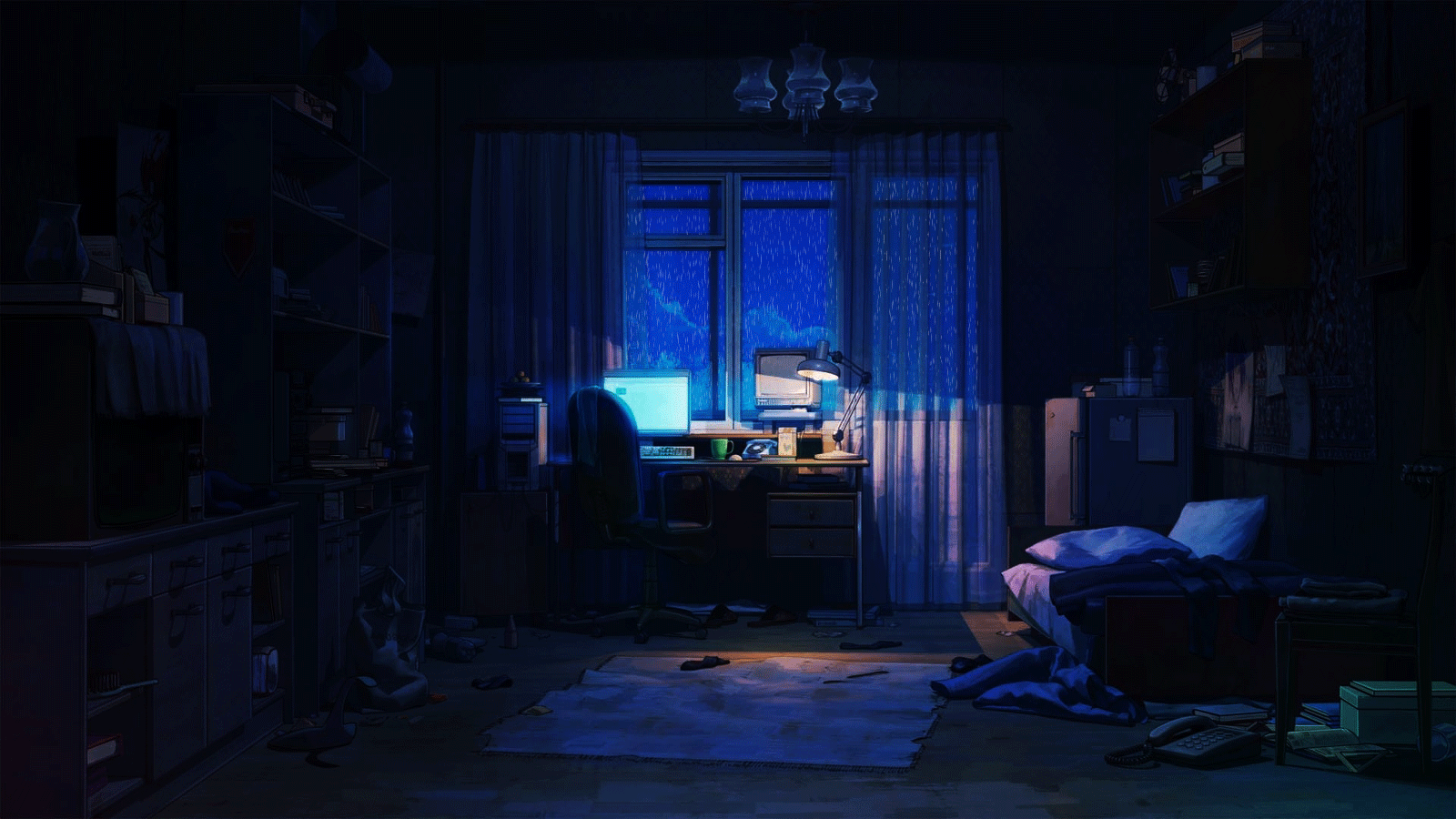 Aesthetic Anime Bedroom Wallpapers - Wallpaper Cave