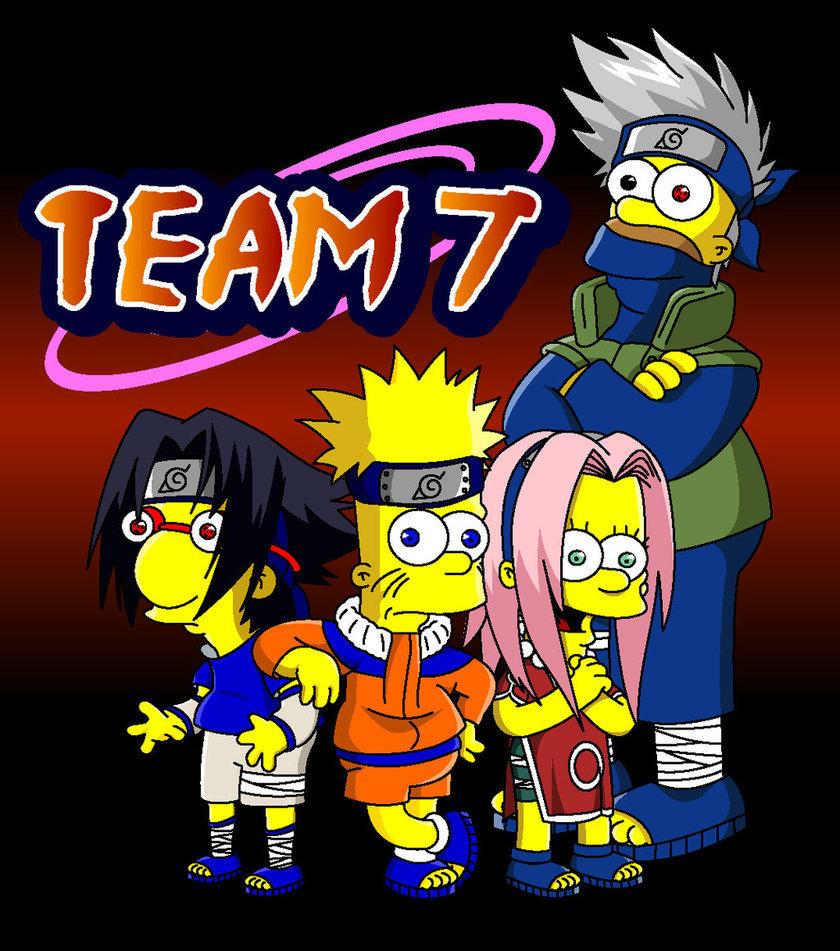 Naruto Simpsons wallpaper