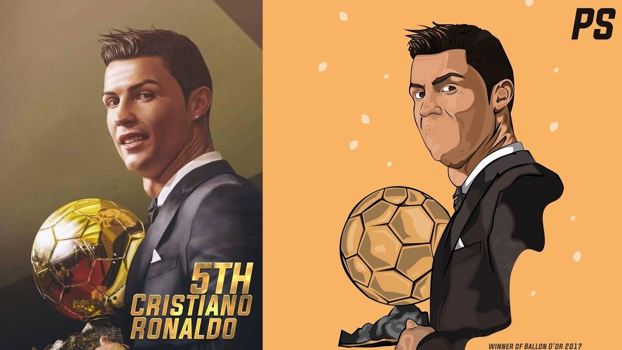 Cristiano Ronaldo Cartoons Behance Wallpapers - Wallpaper Cave